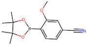 3-Methoxy-4-(4,4,5,5-tetramethyl-1,3,2-dioxaborolan-2-yl)benzonitrile