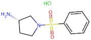 (S)-1-(Phenylsulfonyl)pyrrolidin-3-amine hydrochloride