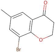 8-Bromo-6-methyl-3,4-dihydro-2H-1-benzopyran-4-one