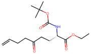 Ethyl (S)-2-((tert-butoxycarbonyl)amino)-5-oxonon-8-enoate