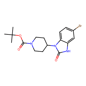 tert-Butyl 4-(5-bromo-2-oxo-2,3-dihydro-1H-benzo[d]imidazol-1-yl)piperidine-1-carboxylate