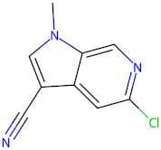 5-Chloro-1-methyl-1H-pyrrolo[2,3-c]pyridine-3-carbonitrile