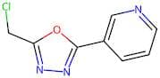 2-(Chloromethyl)-5-(pyridin-3-yl)-1,3,4-oxadiazole