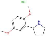 2-(2,5-Dimethoxyphenyl)pyrrolidine hydrochloride