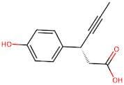 (R)-3-(4-Hydroxyphenyl)hex-4-ynoic acid