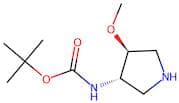 tert-Butyl ((3S,4S)-4-methoxypyrrolidin-3-yl)carbamate