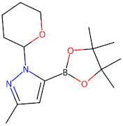 3-Methyl-1-(oxan-2-yl)-5-(4,4,5,5-tetramethyl-1,3,2-dioxaborolan-2-yl)pyrazole