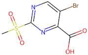 5-Bromo-2-(methylsulfonyl)pyrimidine-4-carboxylic acid