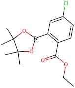 Ethyl 4-chloro-2-(4,4,5,5-tetramethyl-1,3,2-dioxaborolan-2-yl)benzoate