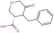 (S)-4-Benzyl-5-oxomorpholine-3-carboxylic acid