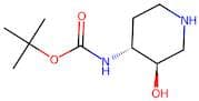 tert-Butyl ((3R,4R)-3-hydroxypiperidin-4-yl)carbamate