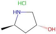 (3R,5R)-5-Methylpyrrolidin-3-ol hydrochloride