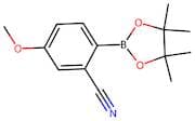 5-methoxy-2-(4,4,5,5-tetramethyl-1,3,2-dioxaborolan-2-yl)benzonitrile