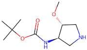 tert-Butyl N-[(3R,4R)-4-methoxypyrrolidin-3-yl]carbamate