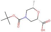 (2S,6S)-4-(tert-butoxycarbonyl)-6-methylmorpholine-2-carboxylic acid