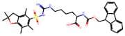 (R)-2-((((9H-Fluoren-9-yl)methoxy)carbonyl)amino)-6-(3-((2,2,4,6,7-pentamethyl-2,3-dihydrobenzofur…