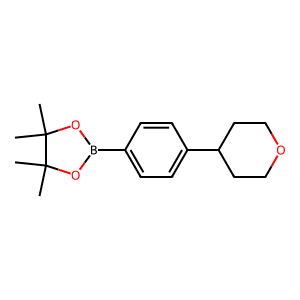 4,4,5,5-Tetramethyl-2-(4-(tetrahydro-2h-pyran-4-yl)phenyl)-1,3,2-dioxaborolane