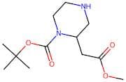 2-Piperazineacetic acid, 1-[(1,1-dimethylethoxy)carbonyl]-, methyl ester