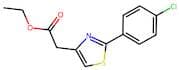 Ethyl 2-(2-(4-chlorophenyl)thiazol-4-yl)acetate