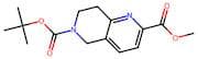 6-(tert-Butyl) 2-methyl 7,8-dihydro-1,6-naphthyridine-2,6(5H)-dicarboxylate