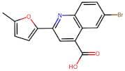 6-Bromo-2-(5-methylfuran-2-yl)quinoline-4-carboxylic acid