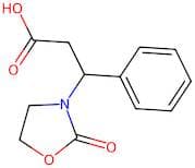 3-(2-Oxo-1,3-oxazolidin-3-yl)-3-phenylpropanoic acid