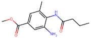 Methyl 3-amino-4-butanamido-5-methylbenzoate