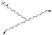 N-(t-Boc-Aminooxy-PEG2)-N-bis(PEG3-propargyl)