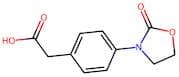 2-[4-(2-oxo-1,3-oxazolidin-3-yl)phenyl]acetic acid