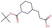 3-(1-(tert-Butoxycarbonyl)piperidin-3-yl)propanoic acid