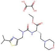 (S)-Ethyl 2-(3-((2-isopropylthiazol-4-yl)methyl)-3-methylureido)-4-morpholinobutanoate oxalate