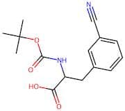 2-((tert-Butoxycarbonyl)amino)-3-(3-cyanophenyl)propanoicacid