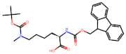 (R)-2-((((9H-Fluoren-9-yl)methoxy)carbonyl)amino)-6-((tert-butoxycarbonyl)(methyl)amino)hexanoic a…