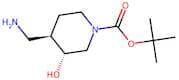 (3R,4R)-tert-Butyl 4-(aminomethyl)-3-hydroxypiperidine-1-carboxylate