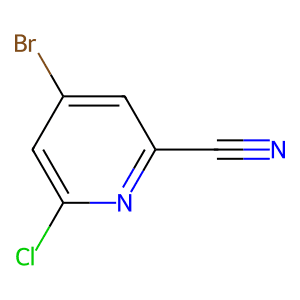 4-Bromo-6-chloropicolinonitrile