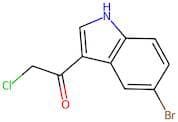 1-(5-Bromo-1H-indol-3-yl)-2-chloroethan-1-one