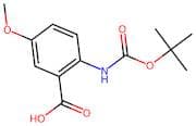 2-((tert-Butoxycarbonyl)amino)-5-methoxybenzoicacid