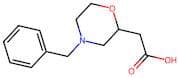 (4-Benzylmorpholin-2-yl)acetic acid