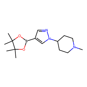 1-Methyl-4-[4-(tetramethyl-1,3,2-dioxaborolan-2-yl)-1H-pyrazol-1-yl]piperidine