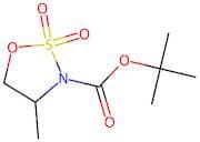 tert-Butyl 4-methyl-1,2,3-oxathiazolidine-3-carboxylate 2,2-dioxide