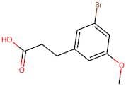 3-(3-Bromo-5-methoxyphenyl)propanoic acid