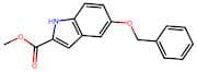 1H-Indole-2-carboxylic acid, 5-(phenylmethoxy)-, methyl ester