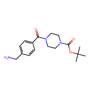 4-(4-Aminomethyl-benzoyl)-piperazine-1-carboxylic acid tert-butyl ester