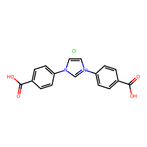 1,3-Bis(4-carboxyphenyl)imidazolium chloride