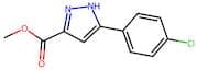 1H-Pyrazole-3-carboxylic acid, 5-(4-chlorophenyl)-, methyl ester