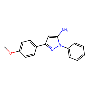 3-(4-Methoxyphenyl)-1-phenyl-1H-pyrazol-5-amine