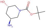 (3S,5S)-3-Amino-5-hydroxy-piperidine-1-carboxylic acid tert-butyl ester