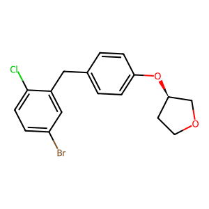 (3R)-3-[4-[(5-Bromo-2-chlorophenyl)methyl]phenoxy]tetrahydrofuran