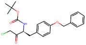 Carbamic acid,[(1S)-3-chloro-2-oxo-1-[[4-(phenylmethoxy)phenyl]methyl]propyl]-,1,1-dimethylethyl e…