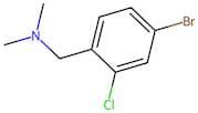 1-(4-Bromo-2-chlorophenyl)-N,N-dimethylmethanamine